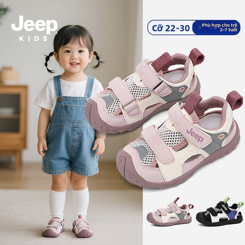 Jeep | Stable Walking Summer Breathable Pink Children's Shoes - Thương hiệu Jeep Giá 487,000 Đồng*Miễn phí vận chuyển