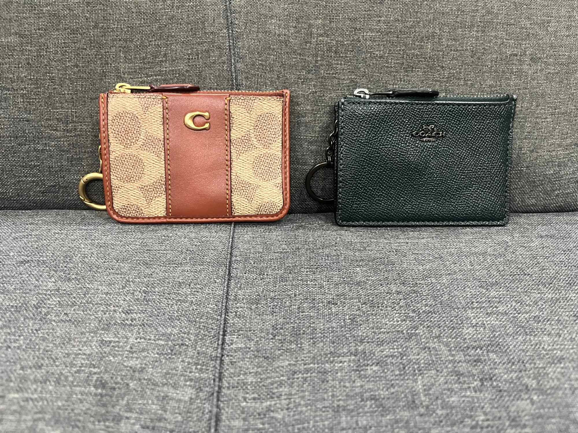 Authentic Sẵn hàng Ví đựng thẻ Mini COACH CARD HOLDER