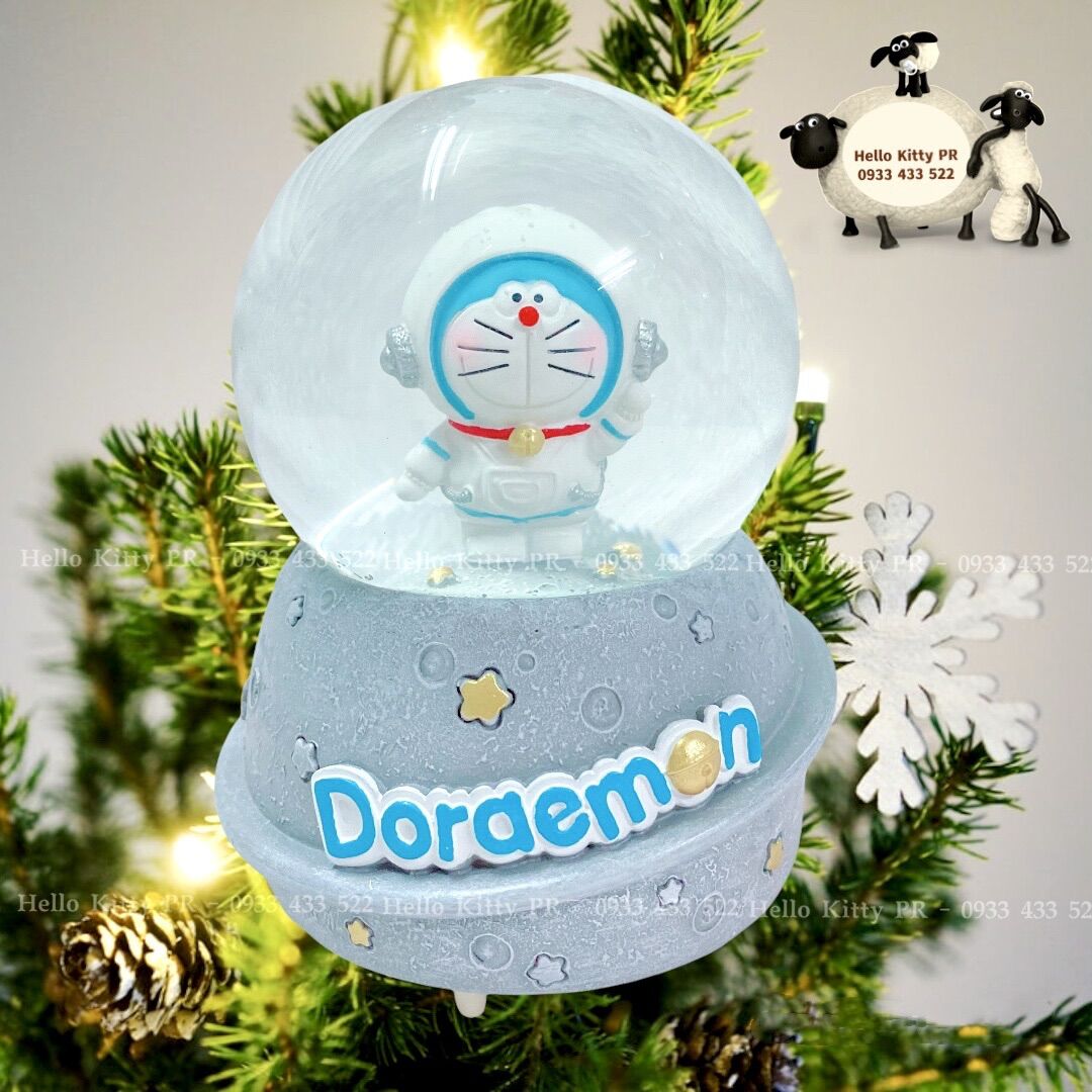 Quả cầu pha lê tuyết Doremon Doraemon