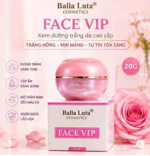 FACE VIP MỚI 20G Balla Luta CHÍNH HÃNG