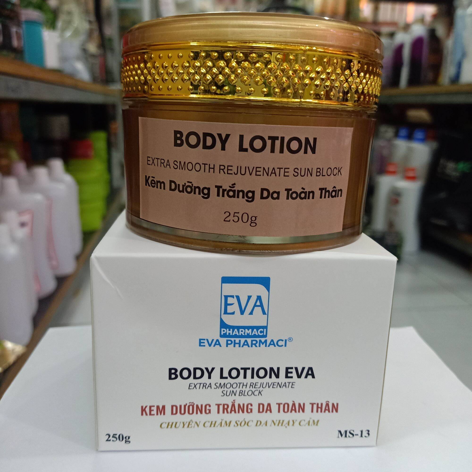 KEM DƯỠNG TRẮNG DA TOÀN THÂN EVA 250g