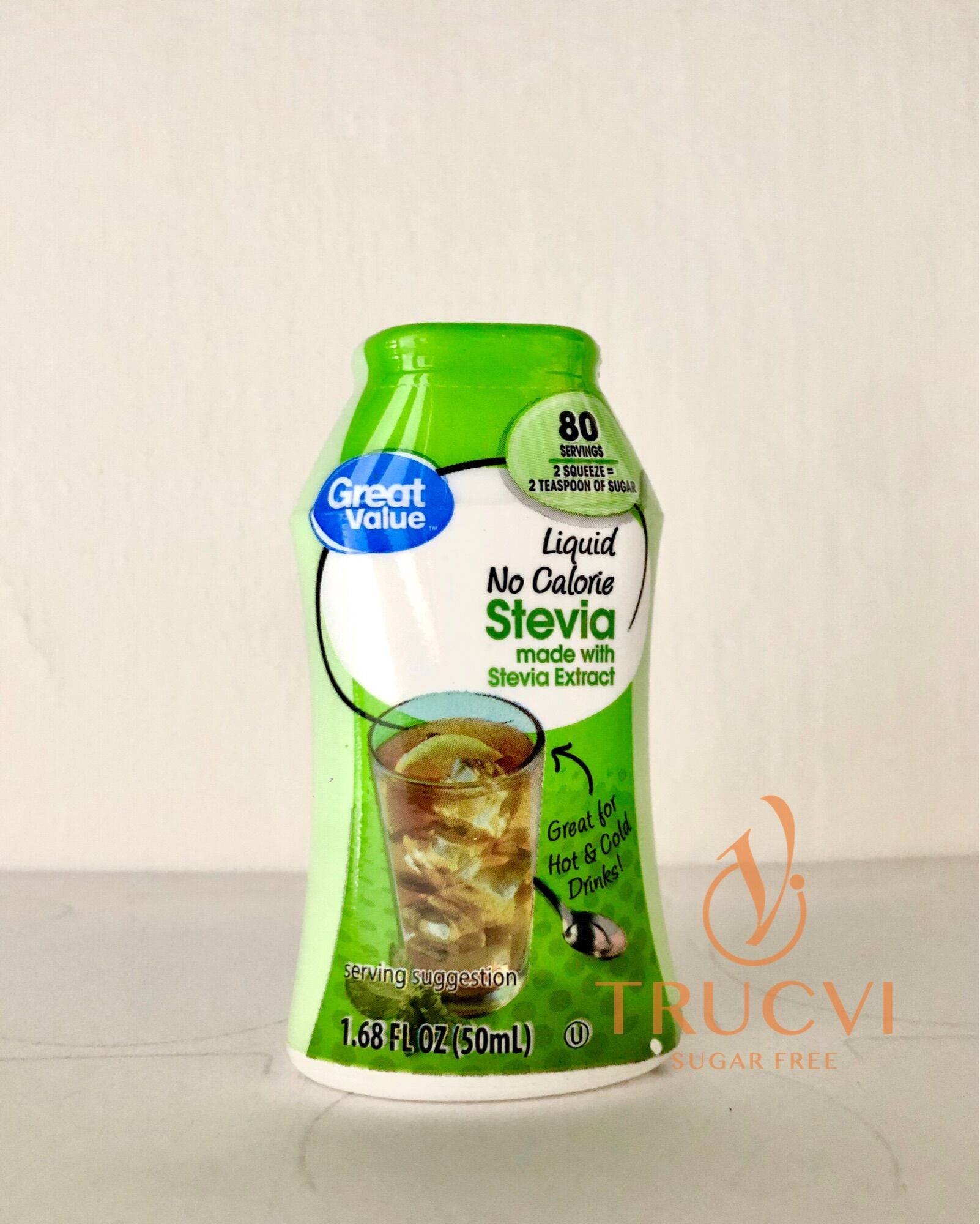 Đường kiêng Splenda Stevia liquid( dạng lỏng) 0 calo( eat clean, keto, tiểu đường)