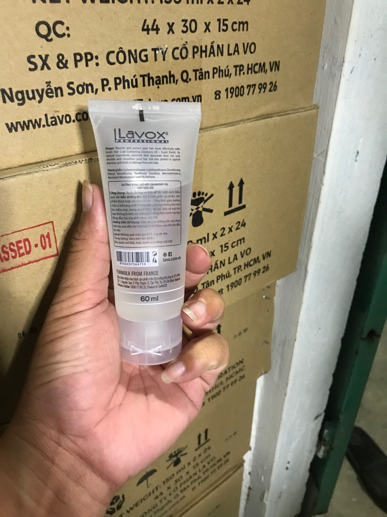 Dầu bóng típ lavox 60ml