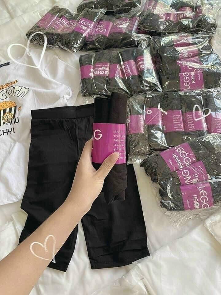 Quần legging ngố