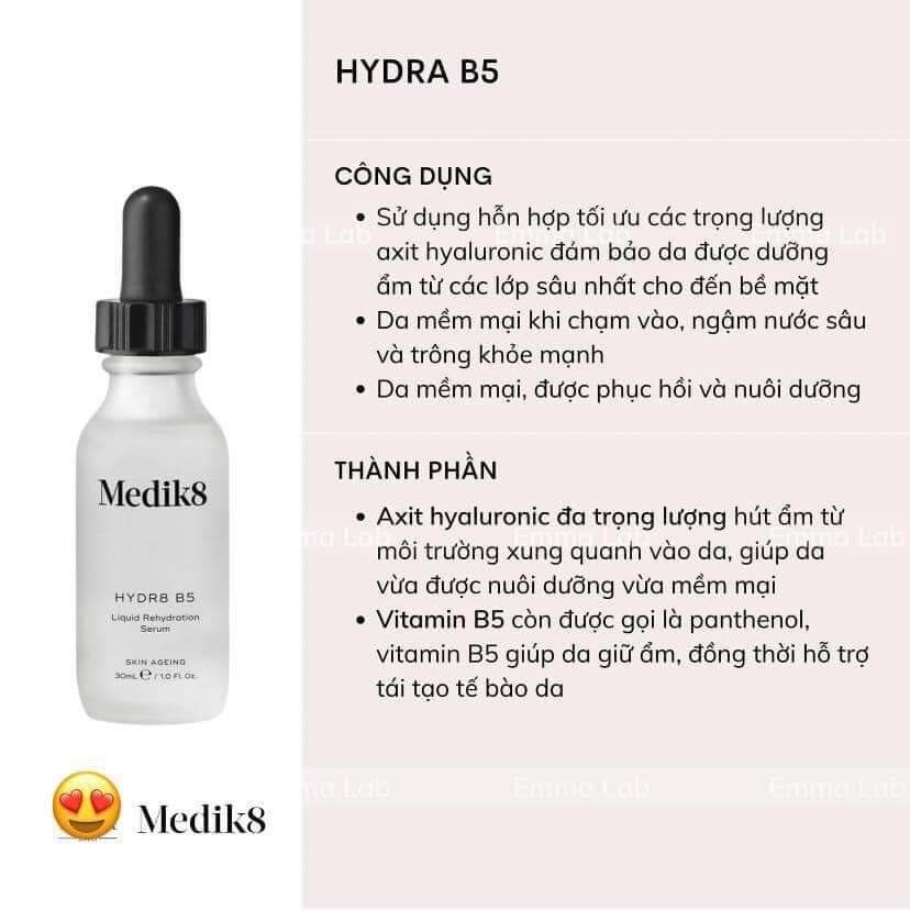 [30ML] SERUM PHỤC HỒI SÁNG DA CẤP ẨM MEDIKI8