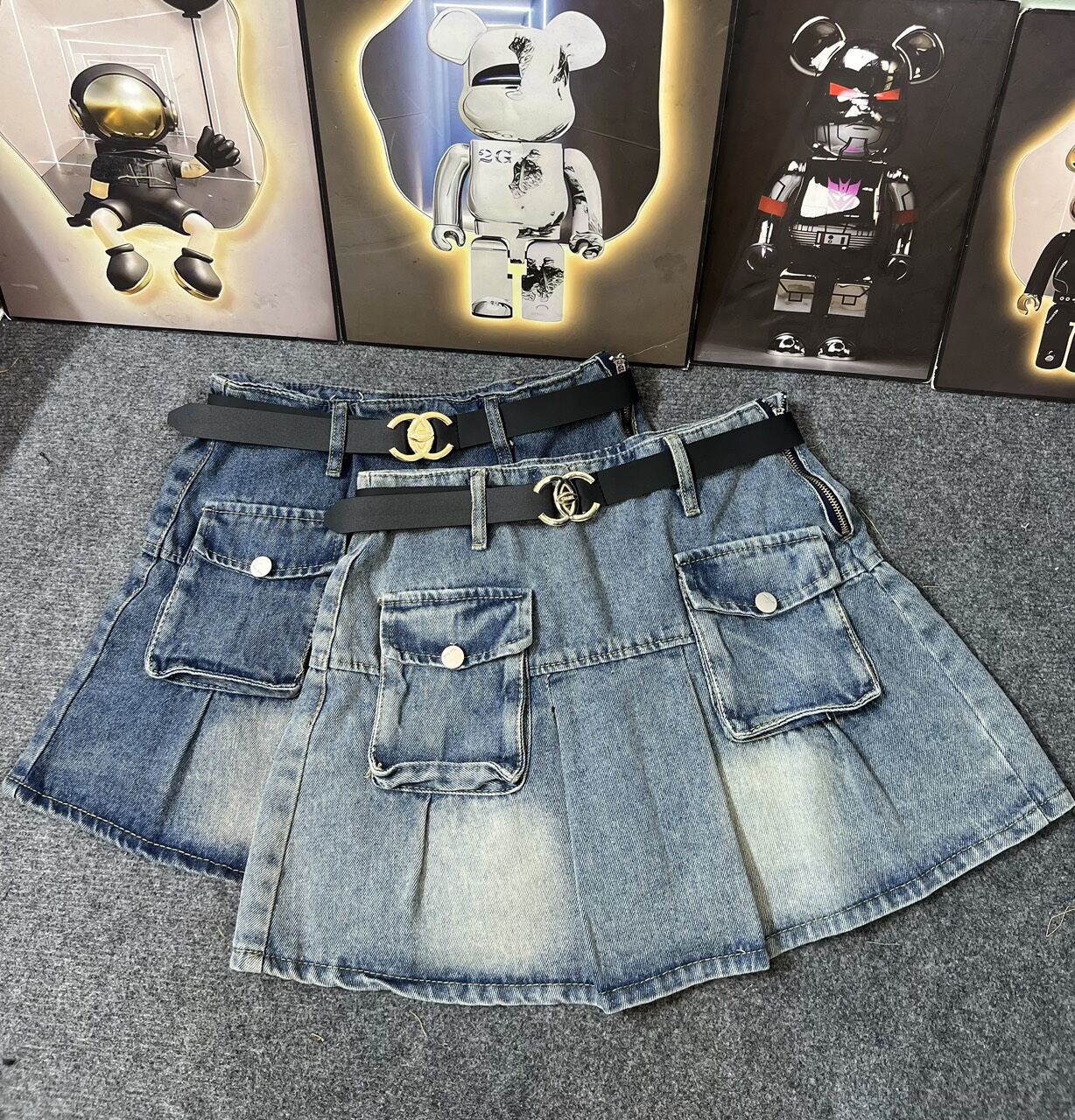QUẦN GIẢ VÁY JEANS CAO CẤP