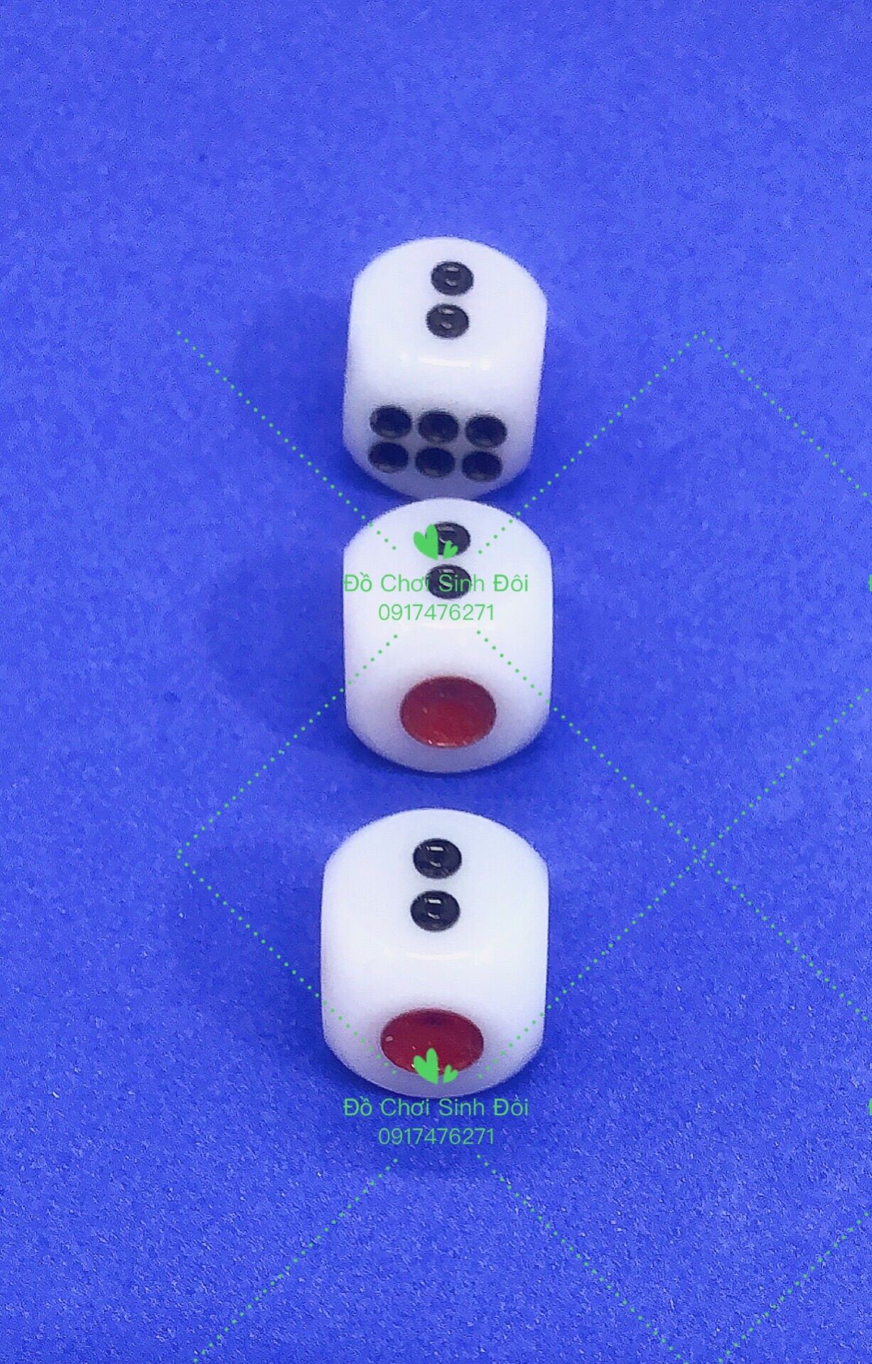 Xí ngầu 12 ly - 3 viên