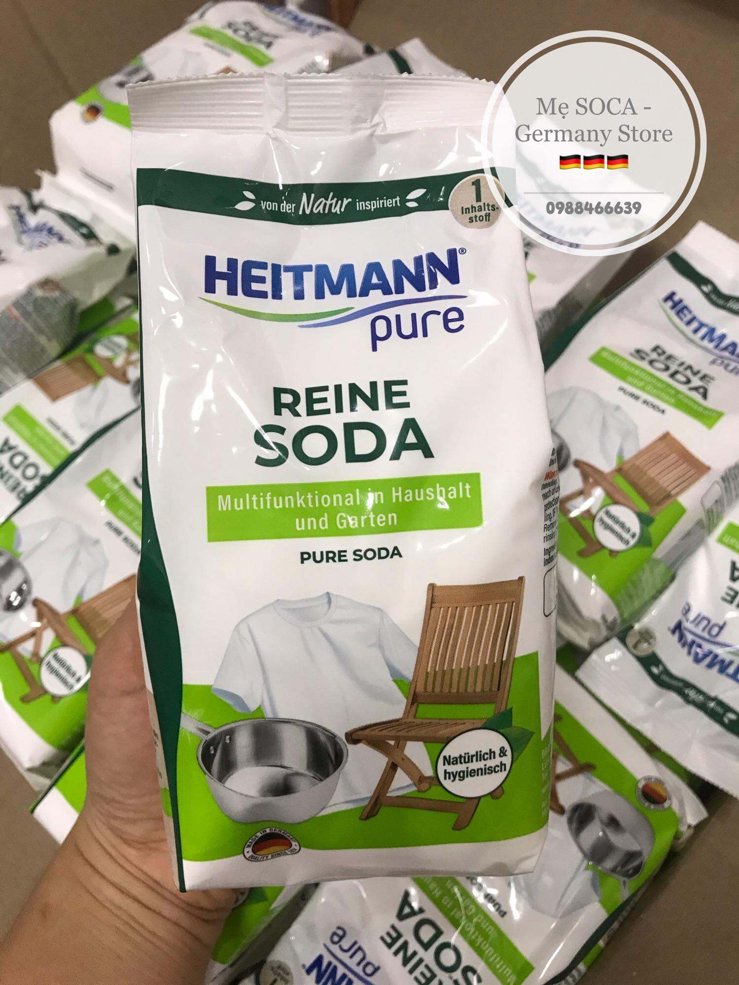 BỘT SODA TINH KHIẾT HEITMANN 500g - Made in Germany xịn xò 🇩🇪 🇩🇪 🇩🇪