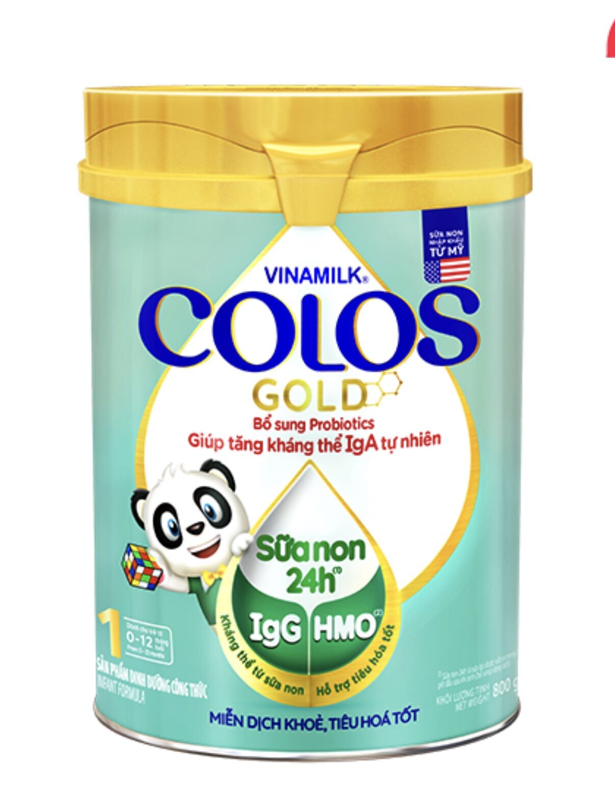 Sữa non vinamilk colos gold 1 800g date 2023