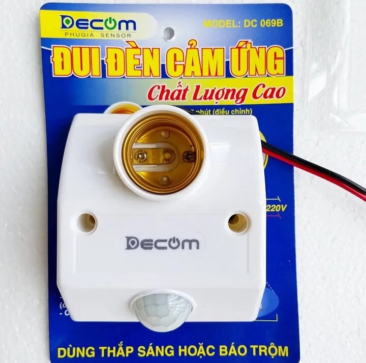 Đui đèn cảm ứng DCOM