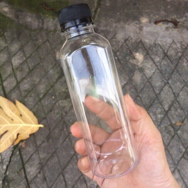 Chai nhựa PET vuông 330ml