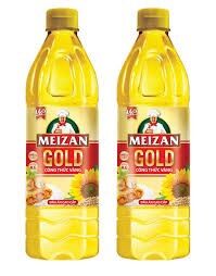 Dầu ăn Meizan Gold chai 1 lít