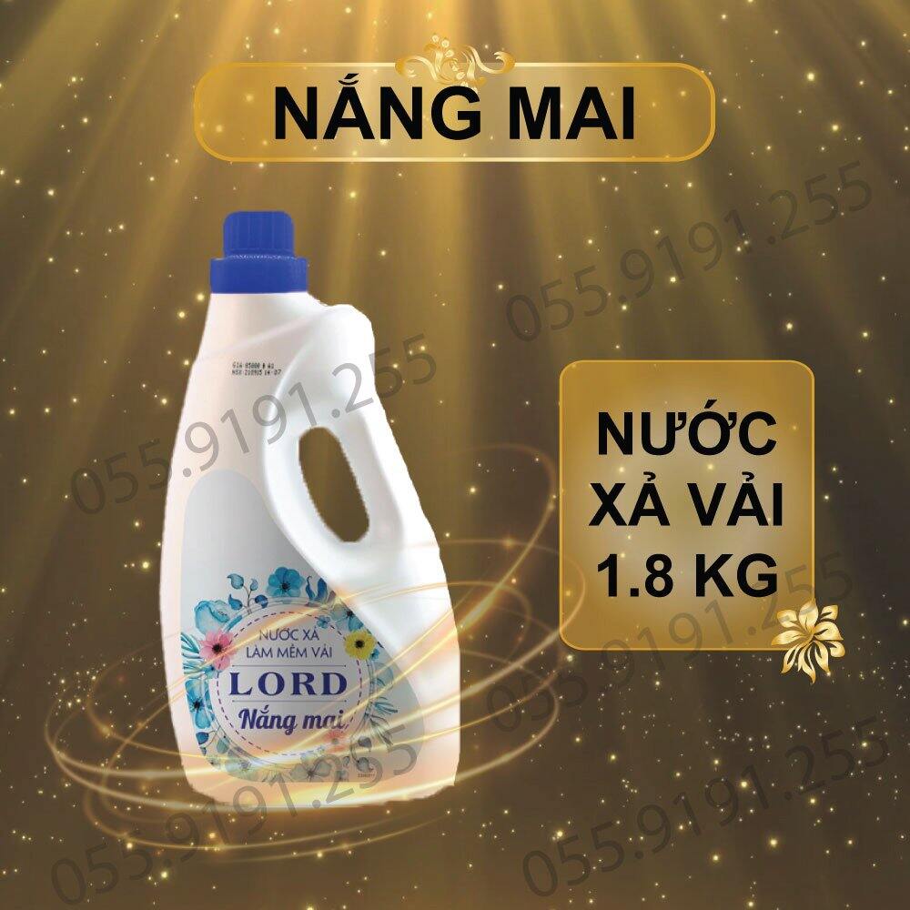 Nước xả vải Lord hương nắng mai 1,8kg