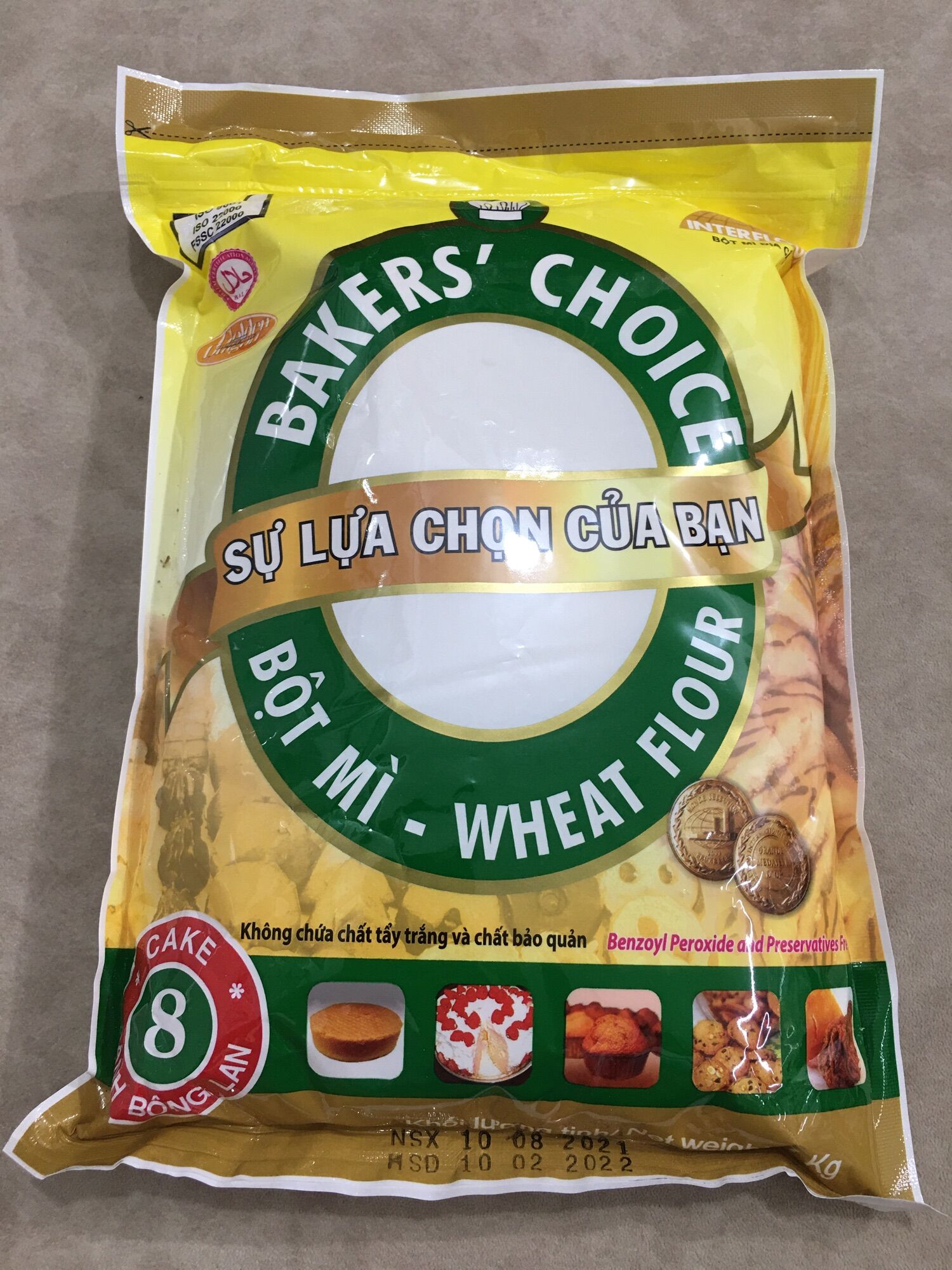 Bột mì số 8, bột mì bakerchoi số 8