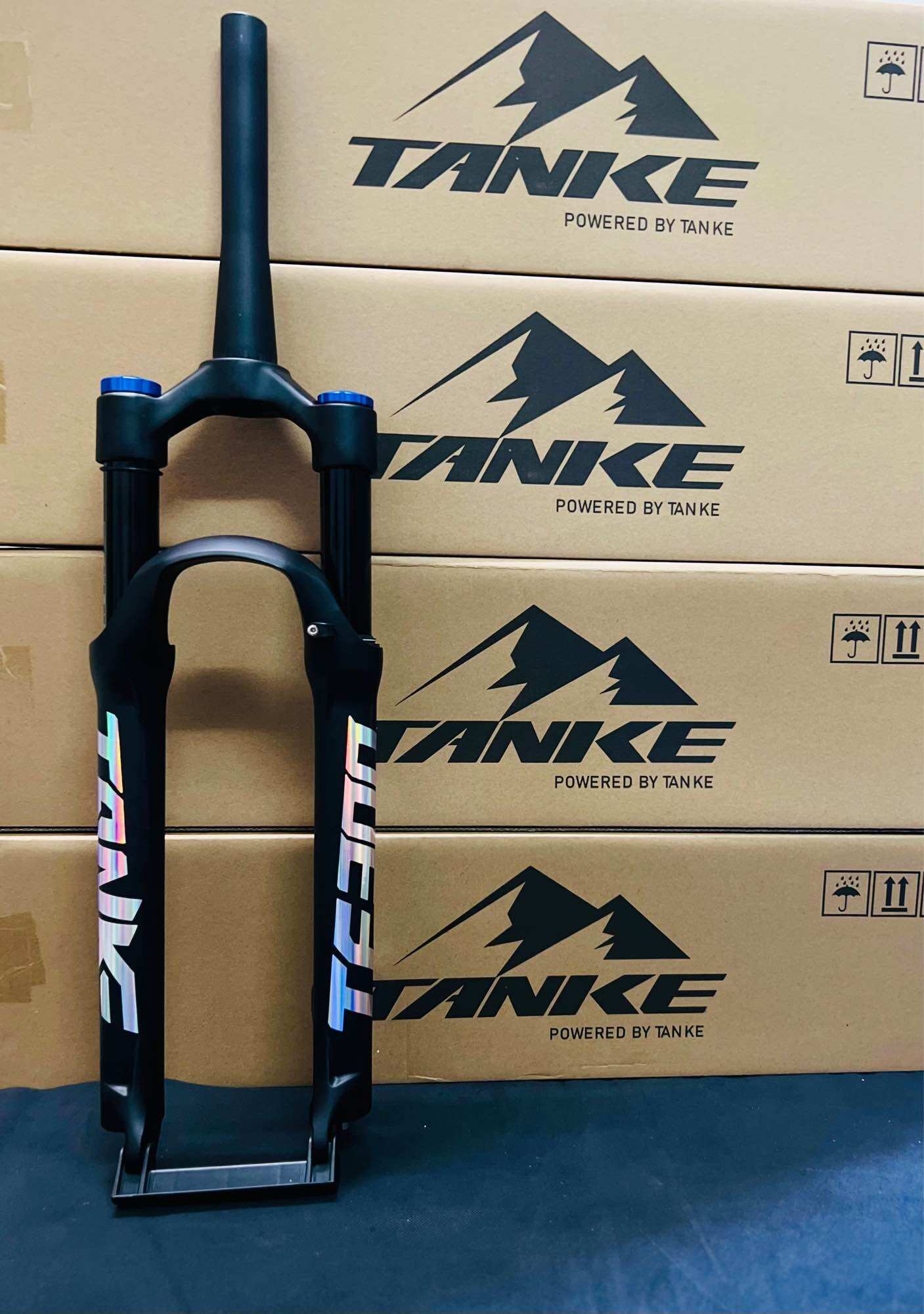 Phuộc hơi xe đạp mtb - mtb air fork - tanke