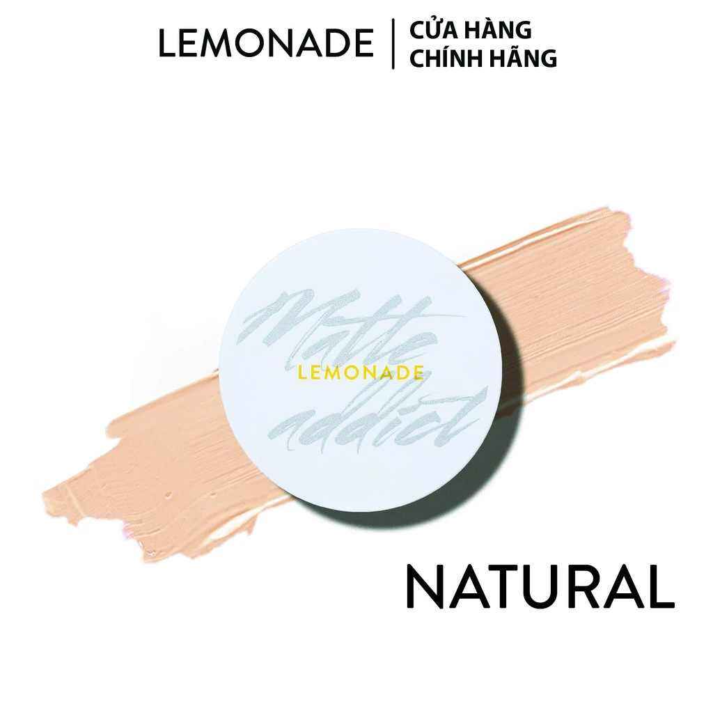 [MÀU 02-NATURAL] Phấn nước LEMONADE Matte Addict Cushion 15g