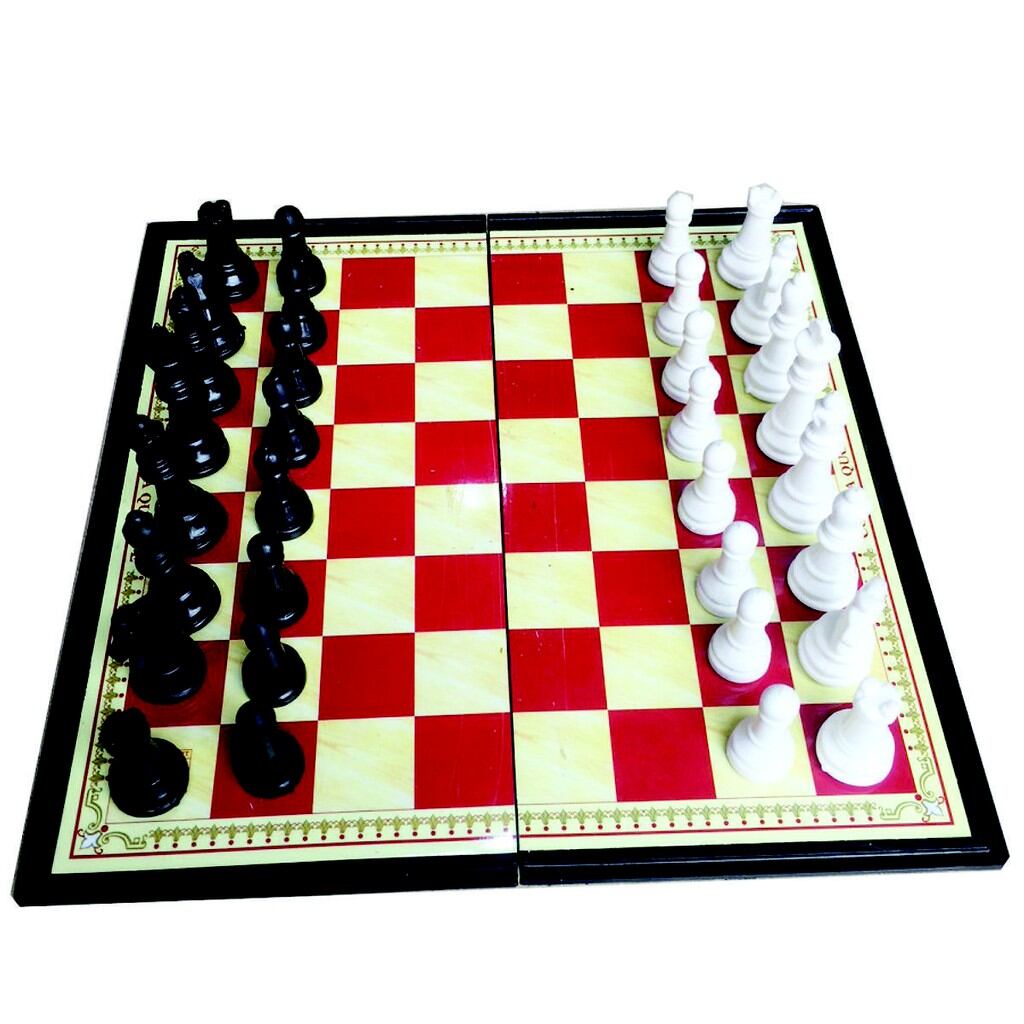 bộ cờ vua quốc tế nam châm size bé