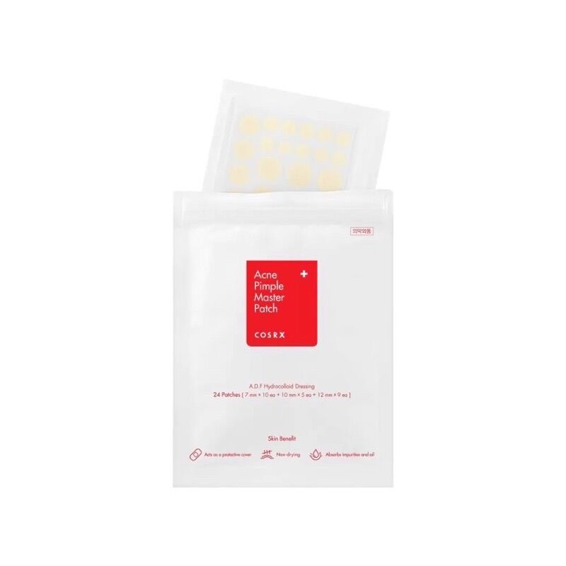 Miếng Dán Mụn Cosrx Acne Pimple / Clear Fit Master Patch (Đỏ-Đen)