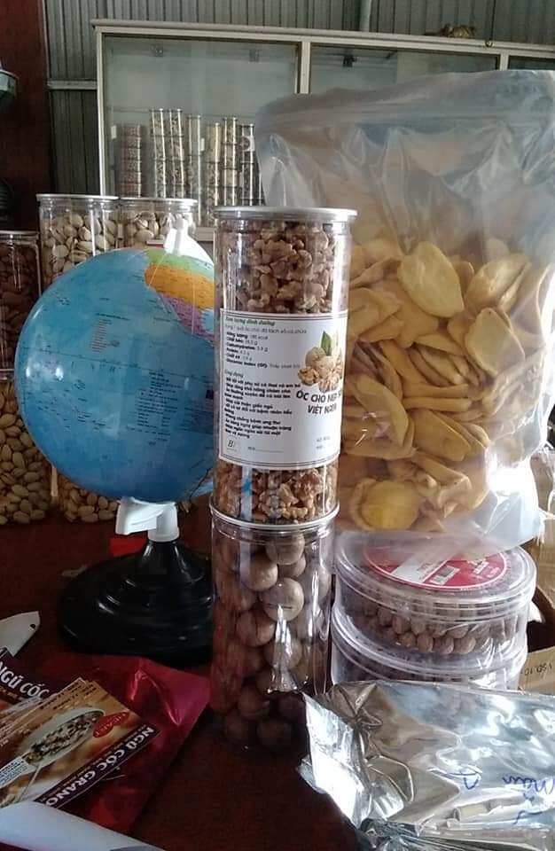 Hạnh nhân rang bơ vỏ mỏng(500gram)