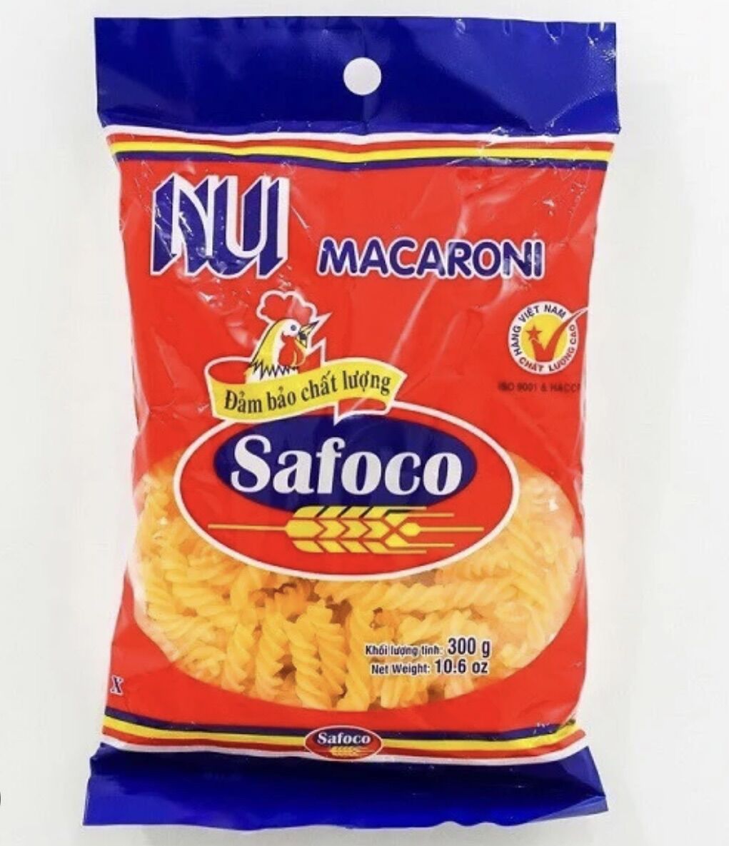 Nui xoắn Safoco - gói 300g