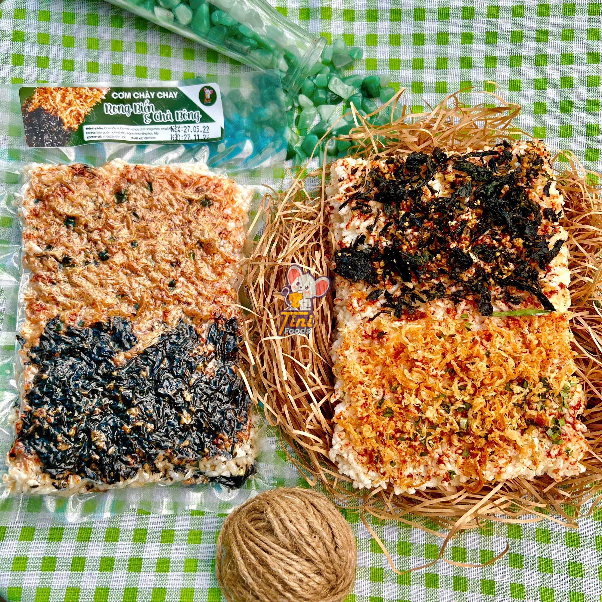 12 LOẠI CƠM CHÁY CHAY 180G (Gạo Tẻ Giòn Tan Siêu Topping)