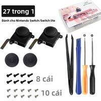DATA FROG 3D Analog Joystick Thumb Stick Cho Nintendo Switch & Switch Lite Bộ Sửa Chữa Thay Thế Bộ Công Cụ Điều Khiển Joy Pad Tương Thích
