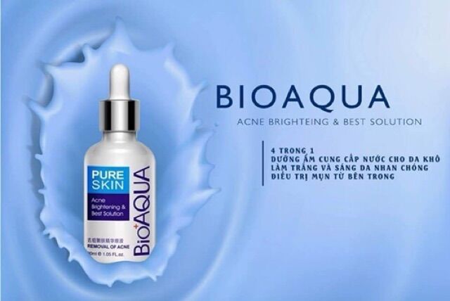 [RẺ VÔ ĐỊCH] Serum mụn trứng cá Bioqua 30ml