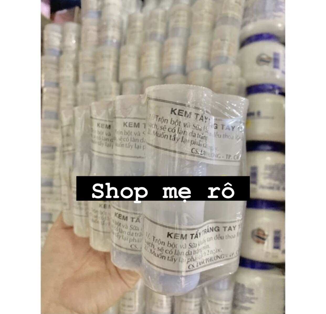 Sỉ lố 10 cặp kem cặp tẩy trắng