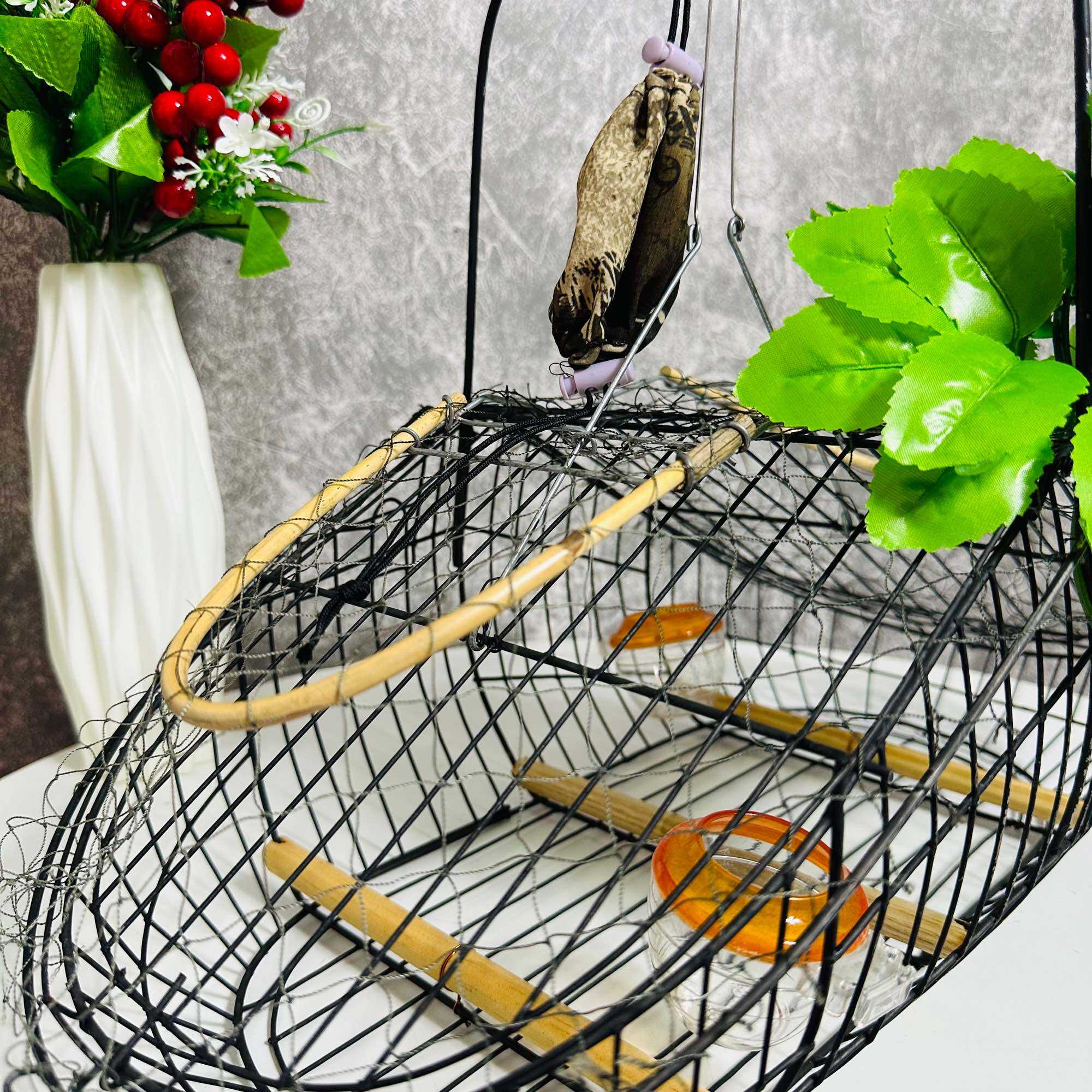 Lồng Bẫy Chim Chào Mào, Chòe Than, Chòe Lửa, Khướu Sơn Đen