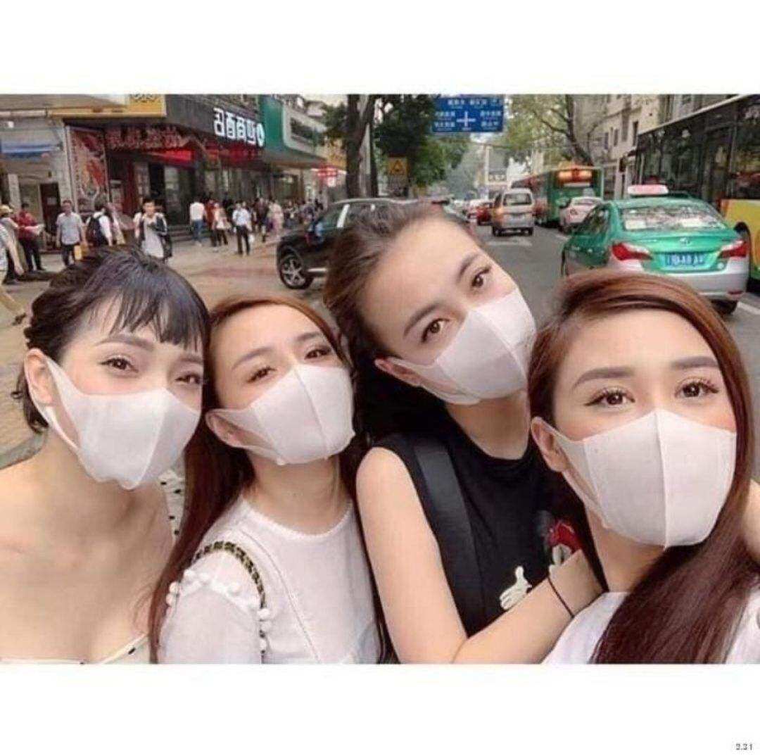 Khẩu Trang 3D Mask XL Xuân Lai Trắng ( hộp 50 chiếc )