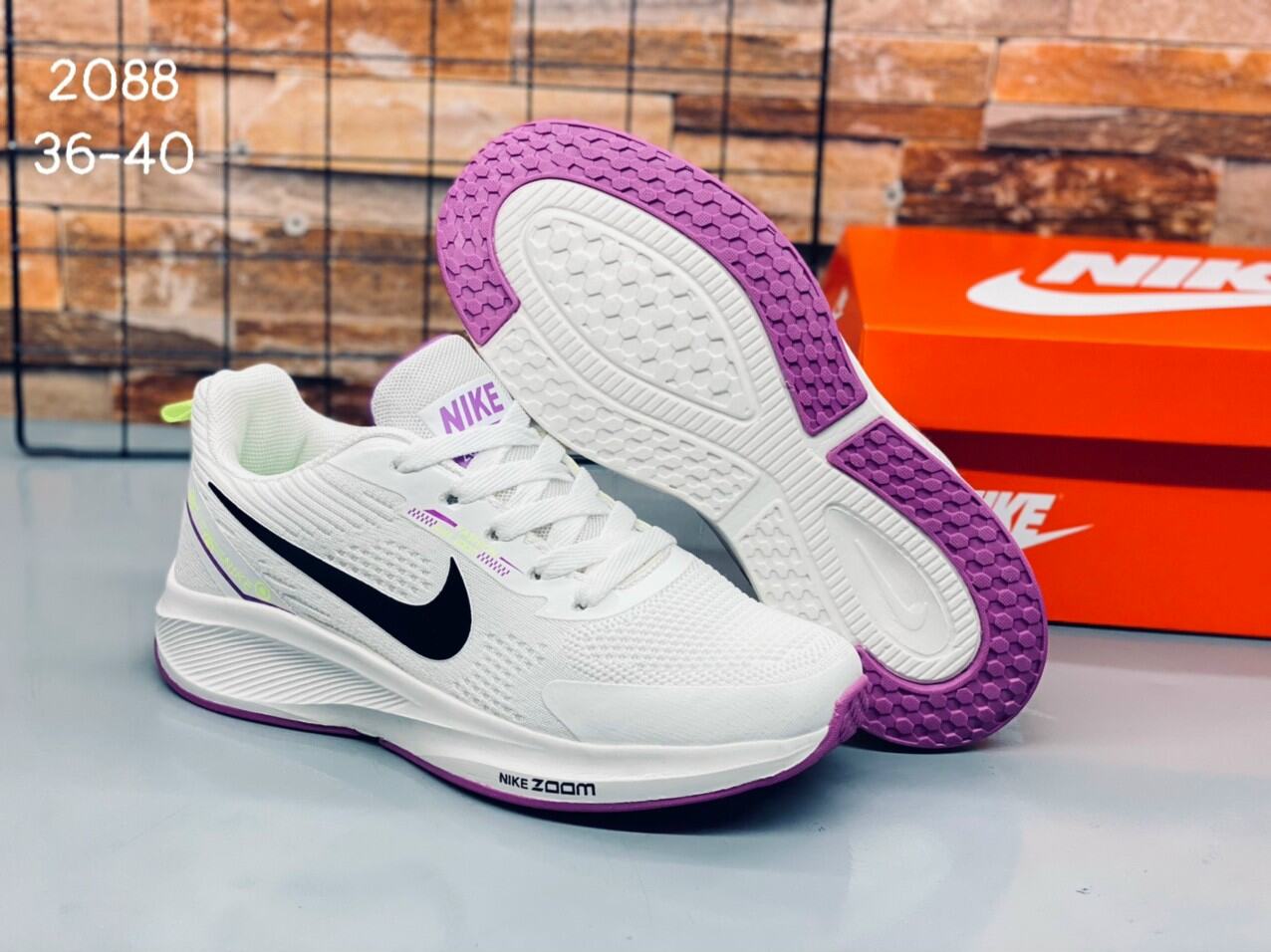 Giày thể thao nữ nike zom 2088 siêu nhẹ full box tặng kèm tất xuất khẩu khử mùi