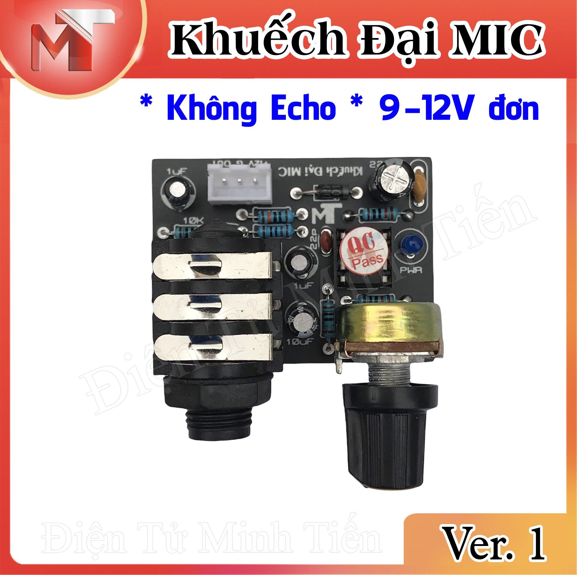 Mạch Khuếch Đại Micro - Không Echo
