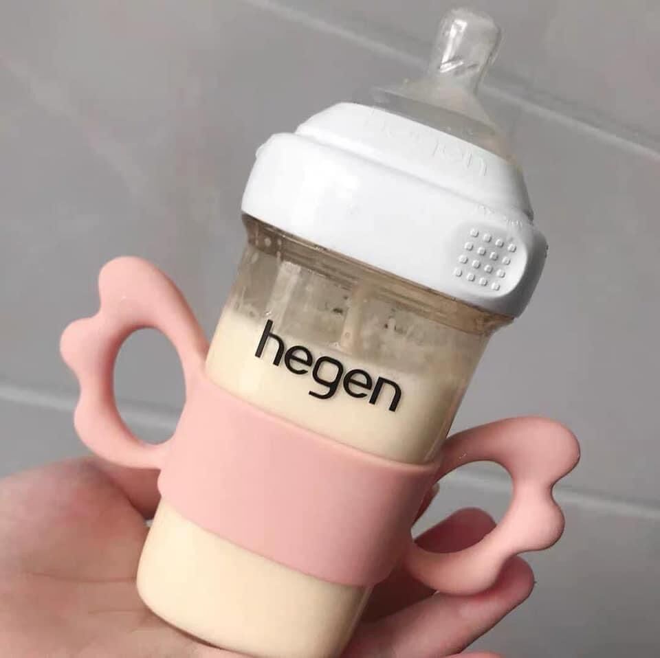 [ CHÍNH HÃNG - GIÁ TỐT]  Bình sữa Hegen 240ml - Kèm Núm Ti 3+ ( Hegen Hegen PCTO™ 240ml/8oz Feeding Bottle PPSU)