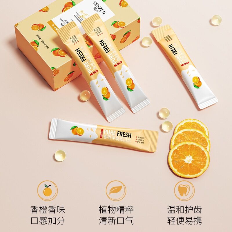 Gói Nước Súc Miệng Fresh Thơm Miệng Vị Trái Cây Thơm Mát