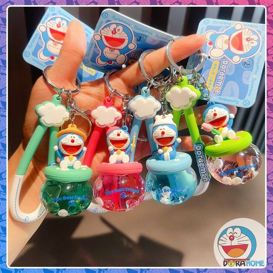 Móc chìa khóa mô hình Doraemon Doremon PVC cao cấp chủ đề Xuân Hạ Thu Đông Siêu dễ thương cute QT0021