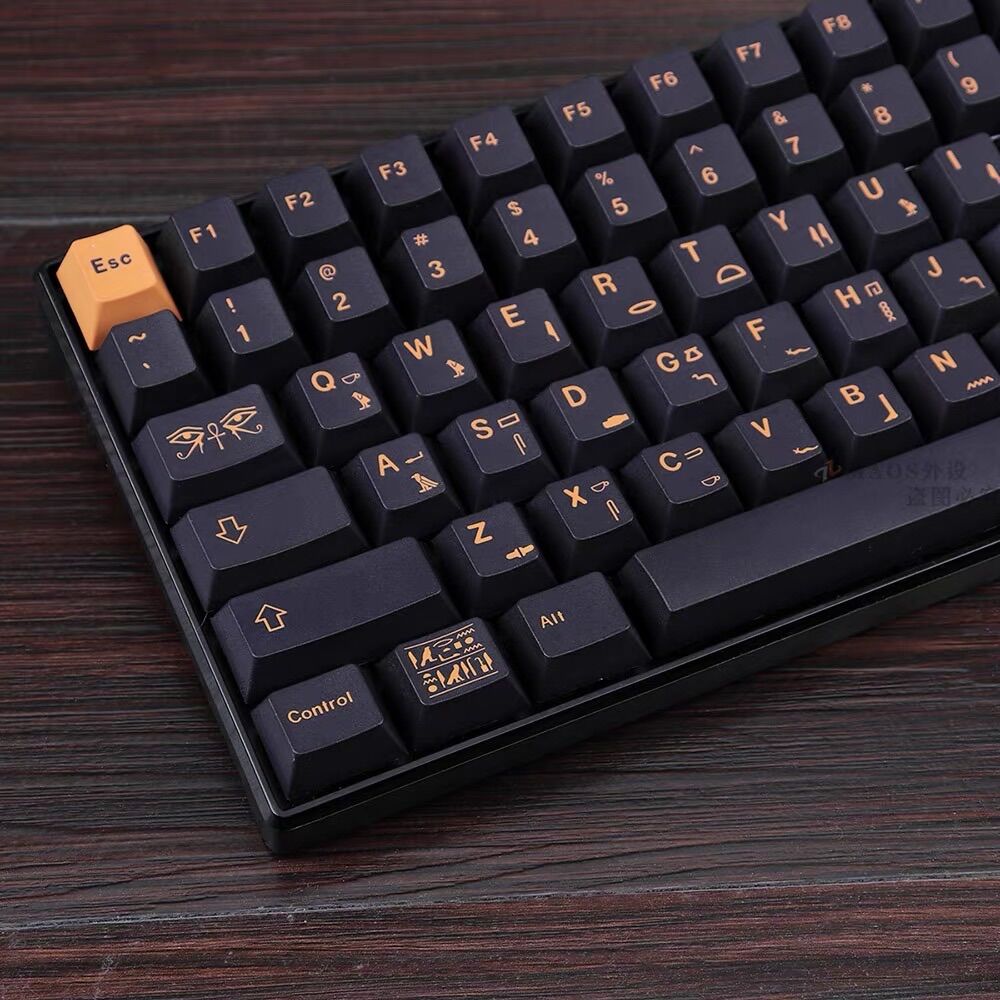 Set Keycap Pbt Cherry GMK Pharaoh 129 Phím