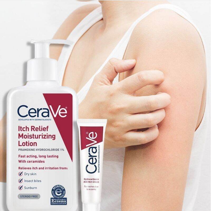 Kem dưỡng ẩm Cerave Itch Relief Moisturizing Lotion