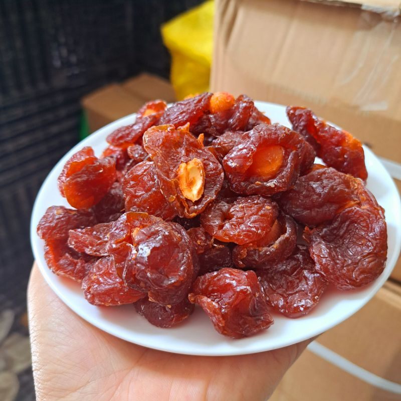 Ô Mai Đào Chẻ 500gr