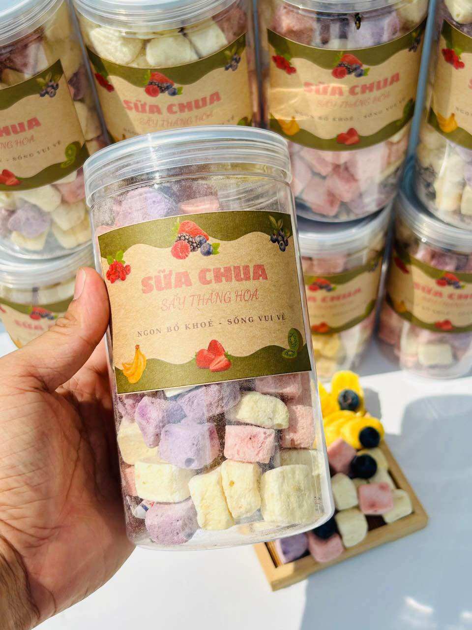 Sữa chua sấy thăng hoa hủ 200g