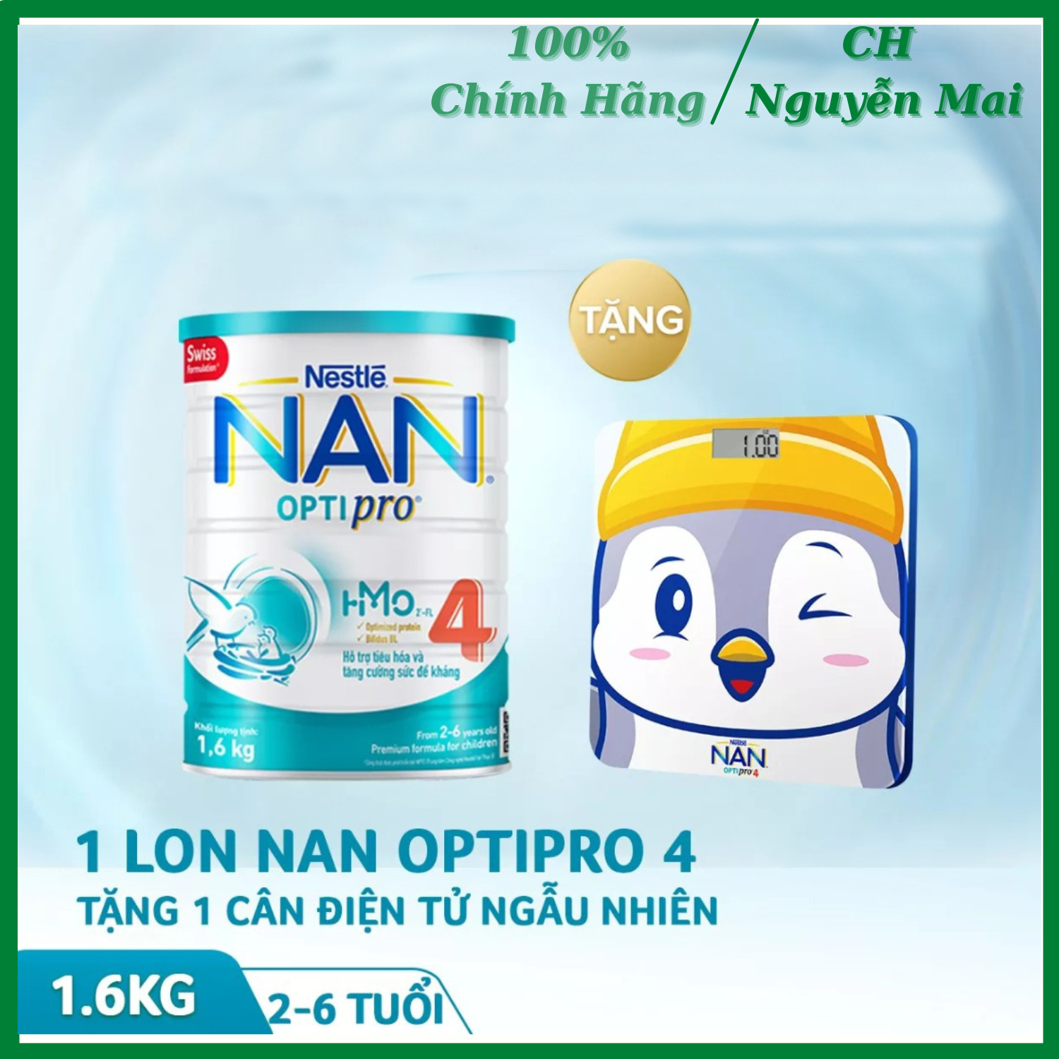 Nan 4 - sữa bột nestle nan optipro plus 4 hm-o 1,5kg / date mới