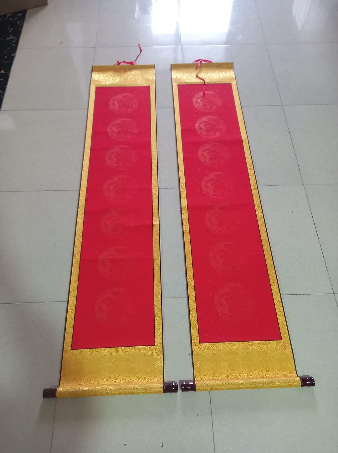 Cặp 2 Biểu viết câu đối 7 chữ