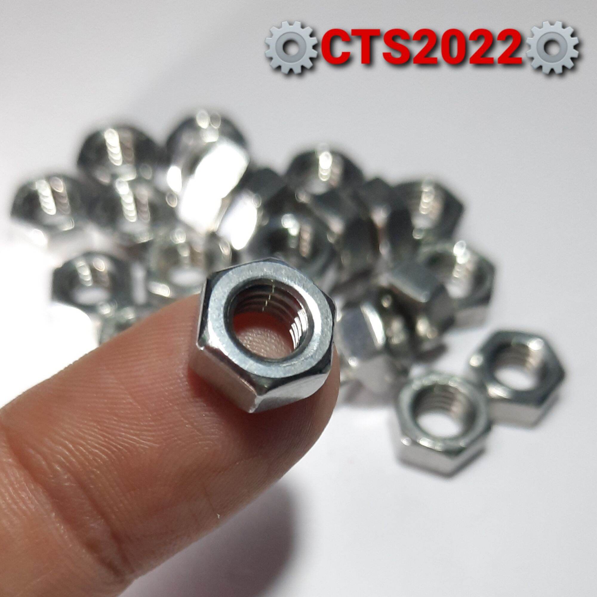 2 con đai ốc m6 inox 304