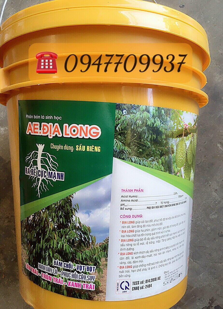 Xô 20 Lít Dưỡng Ra Rễ Mạnh, Đâm Chồi, Vọt Đọt, Xanh Dày Lá, Phục Hồi Cây Suy, Lớn Trái, Tròn Trái, Xanh Trái [Ảnh thật 100%]