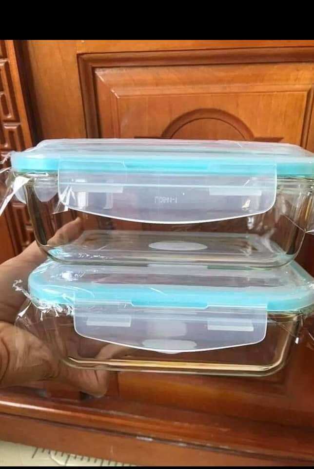 Hộp thủy tinh đựng thực phẩm 640ml,