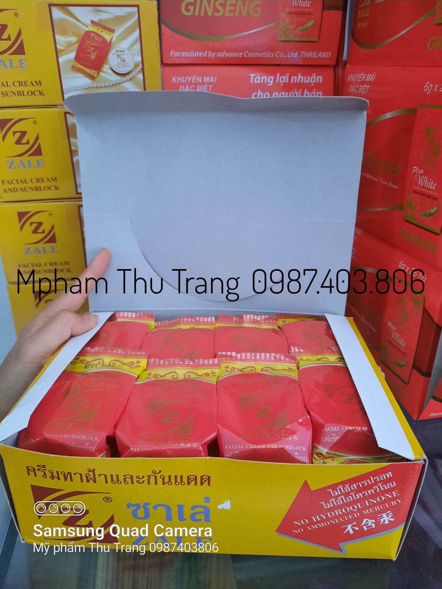 Lố 24h kem zale thái lan chính hãng