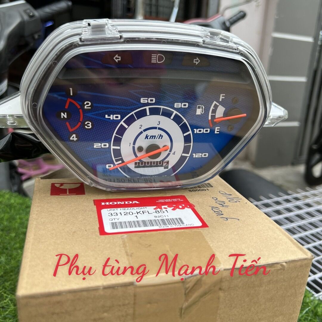 Đồng hồ Wave Thái 2004 mặt xanh (C2.6)
