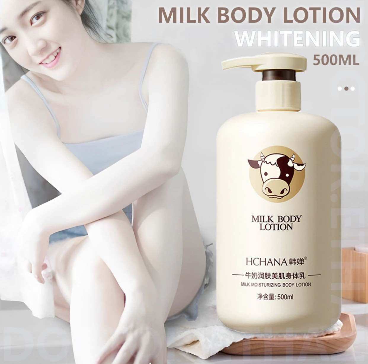 Sữa tắm trắng da chiếc xuất sữa bò tươi dưỡng da trắng sáng toàn thân 800ml