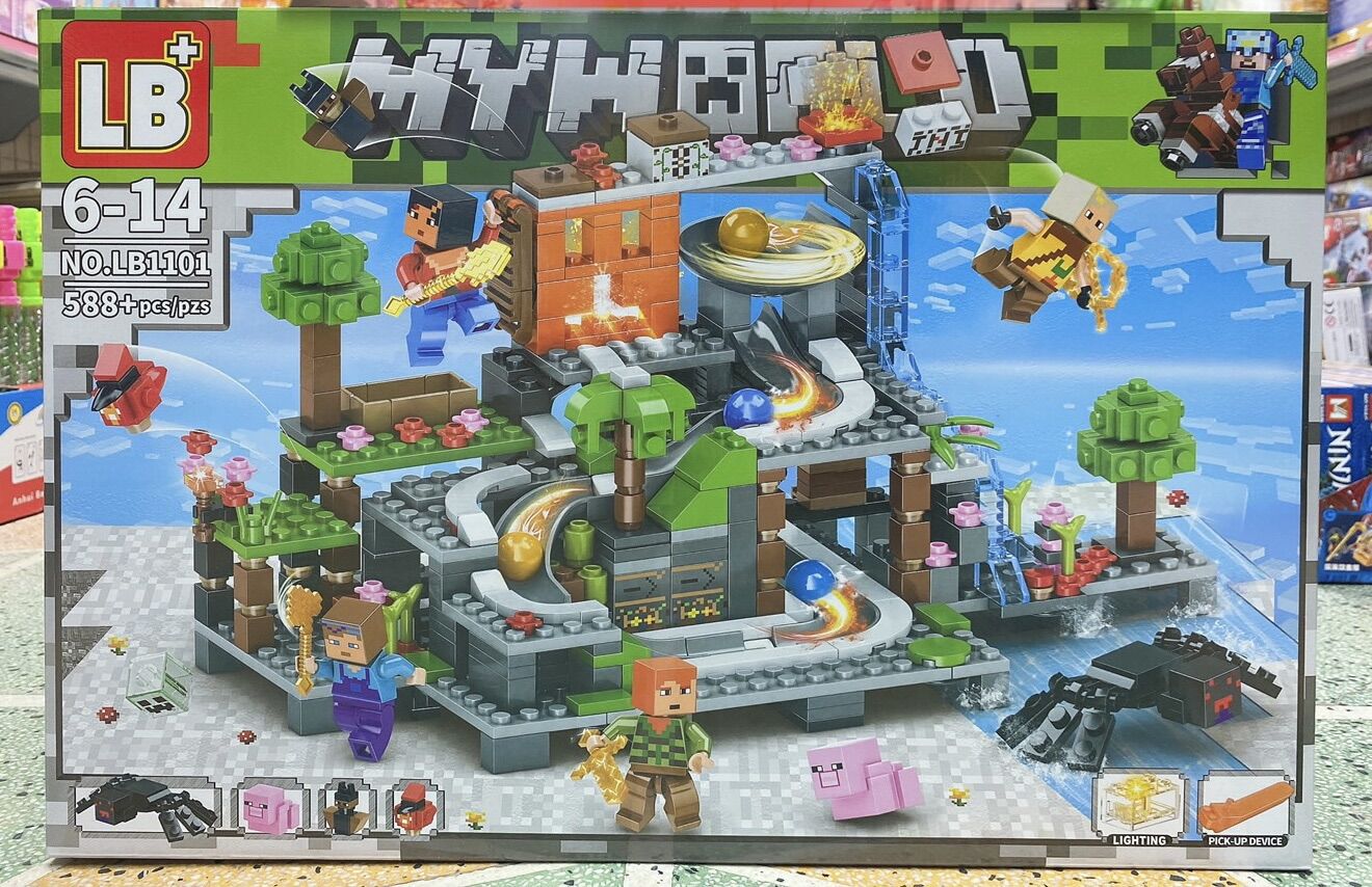 Bộ lắp ráp xếp hình My World Mine.craff