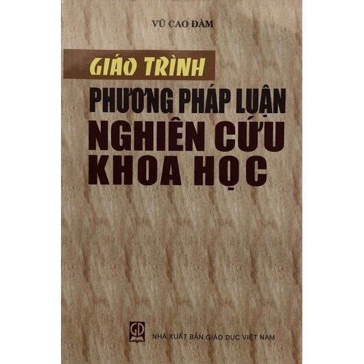 Sách - Giáo trình Phương pháp luận nghiên cứu khoa học