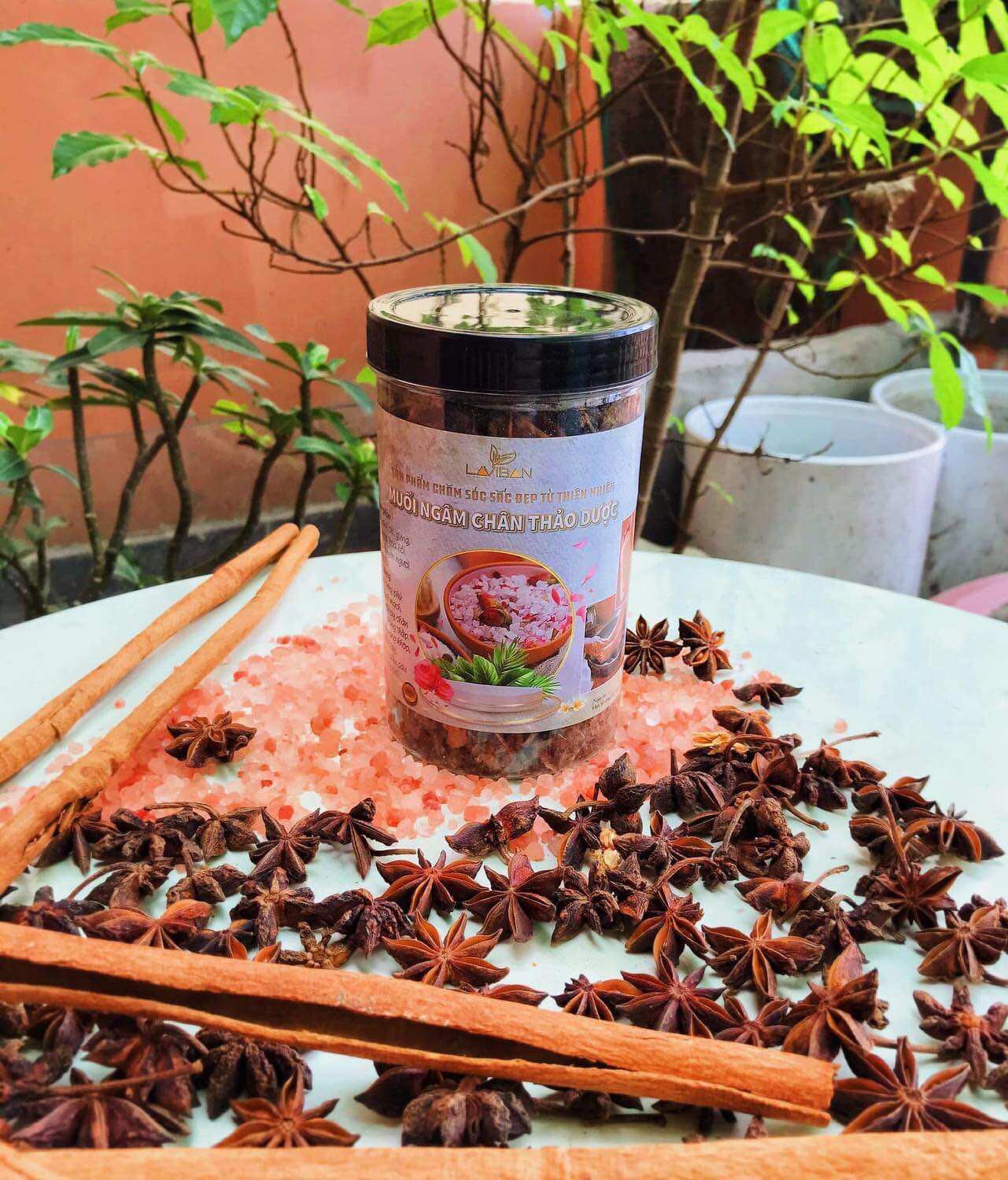 MUỐI NGÂM CHÂN THẢO DƯỢC (HŨ 500G)